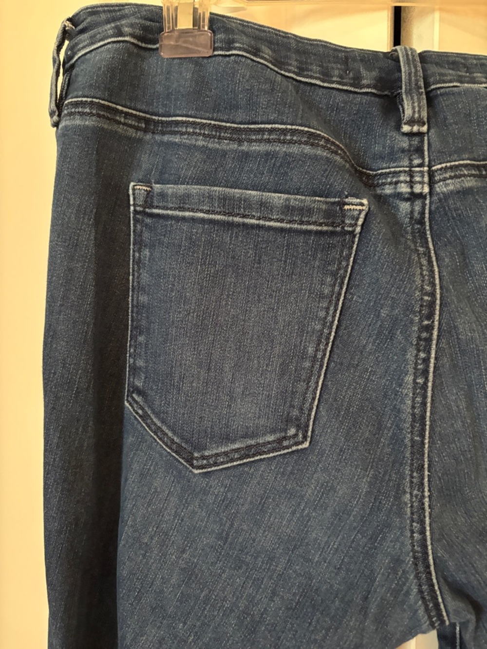 Athleta Women's Skinny Jeans in Dark Blue Denim - Picture 7 of 10